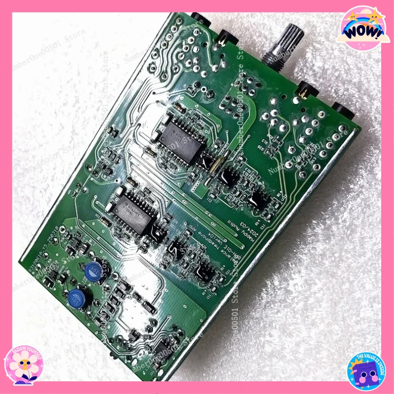 

Bph-01 high fidelity fully balanced portable headamp single-ended balanced input and output dual TPA6120