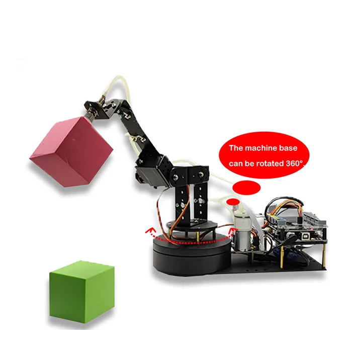 STEM-Jouets éducatifs, grue mécanique griffe bras robotique kits électroniques kits robotiques pour l'éducation