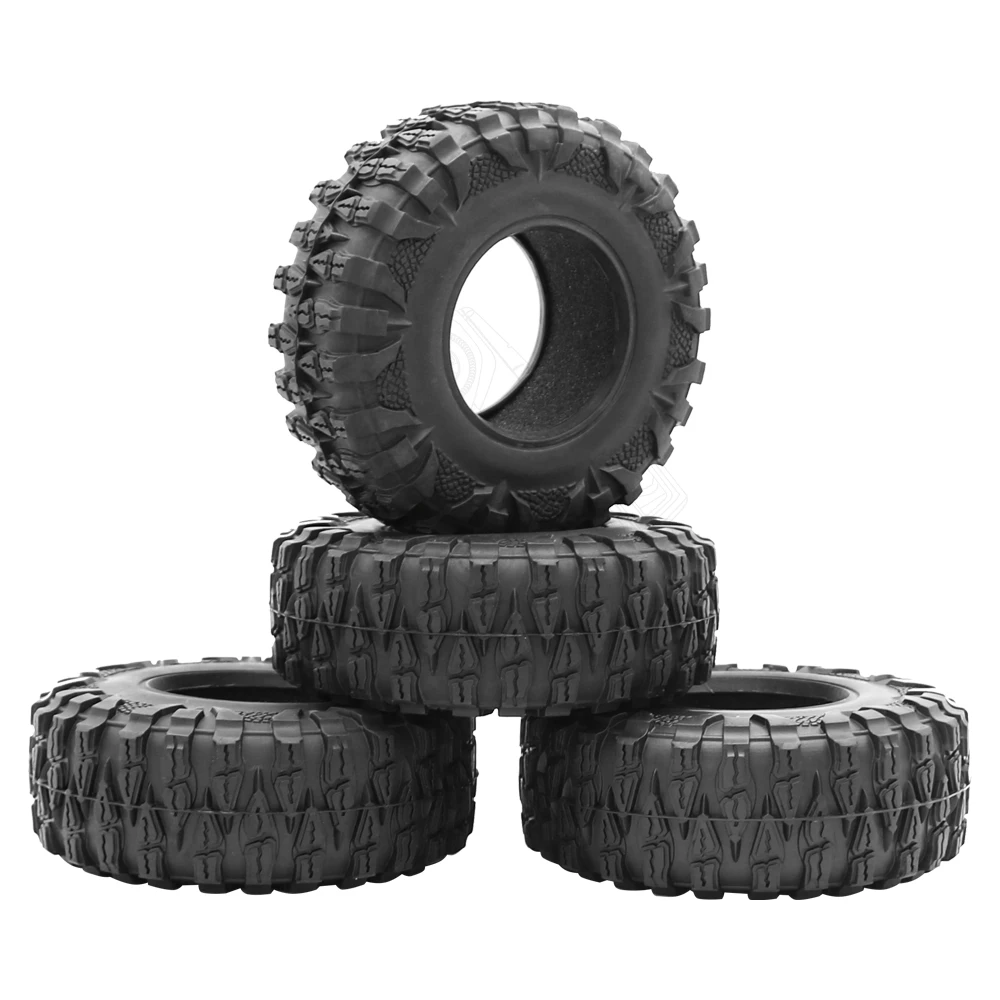 

2.2 inch Rubber Wheel Tires 120*42mm for TRX4 Axial SCX10 III AXI03007 Ford Bronco 1/10 RC Crawler Car Upgrade Parts