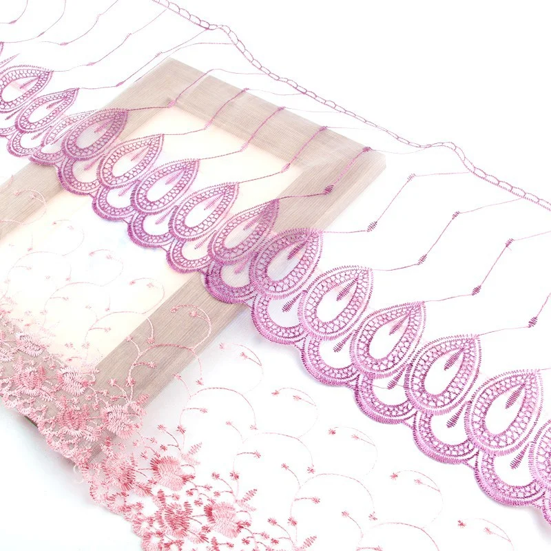 

Lace Trim for Curtains Net Embroidery with Handmade Craftsmanship Perfect for Skirt Hem Dress Edging Bedside Décor Sofa Accessor