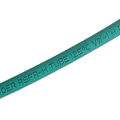 Green 2.5mm x 200 Meters Heat Shrinkable Tubing Tube Roll