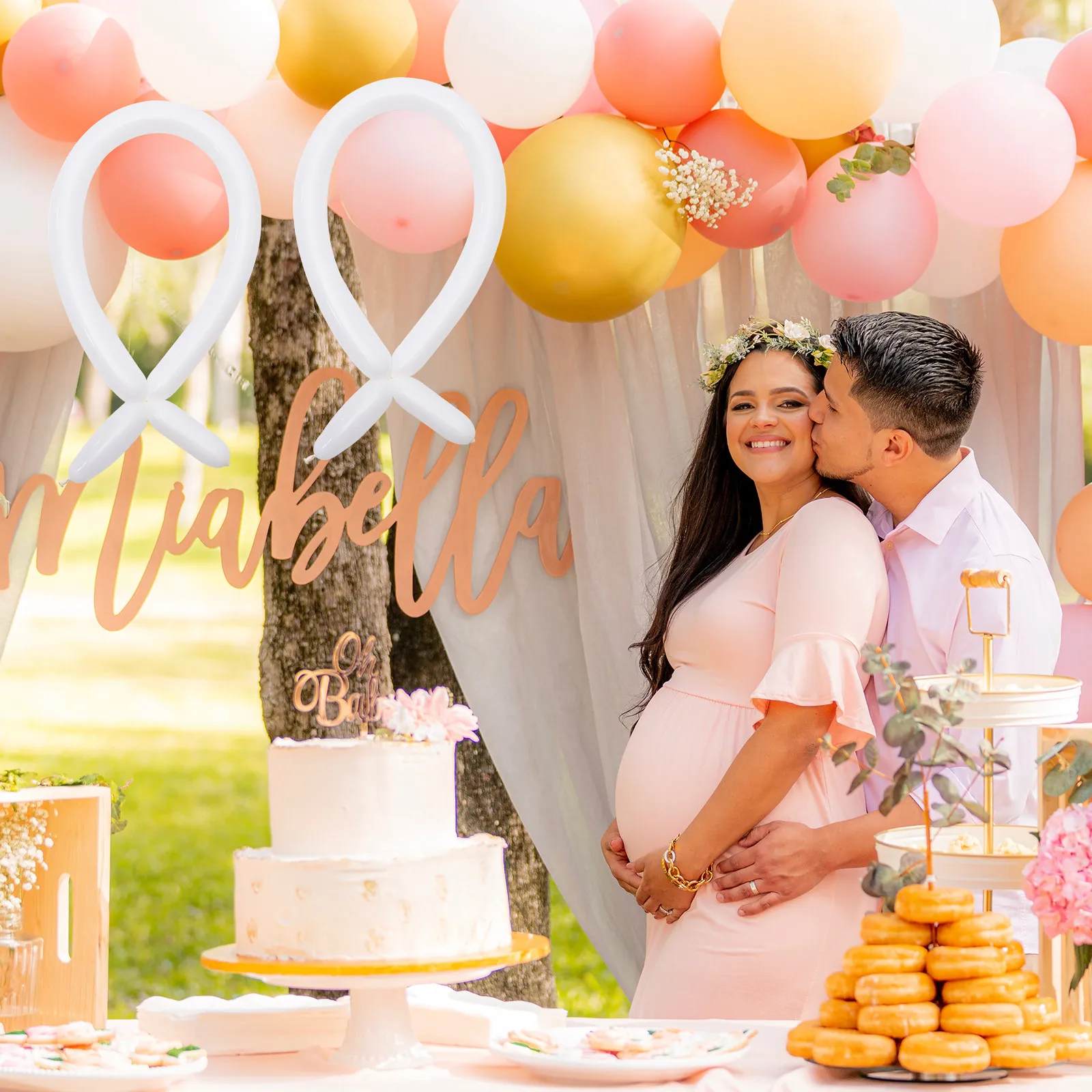 

100Pcs Long Latex Twisting Balloons for Birthday Party Decoration DIY Crafts Wedding Festival Scene Layout Decorative Balloon