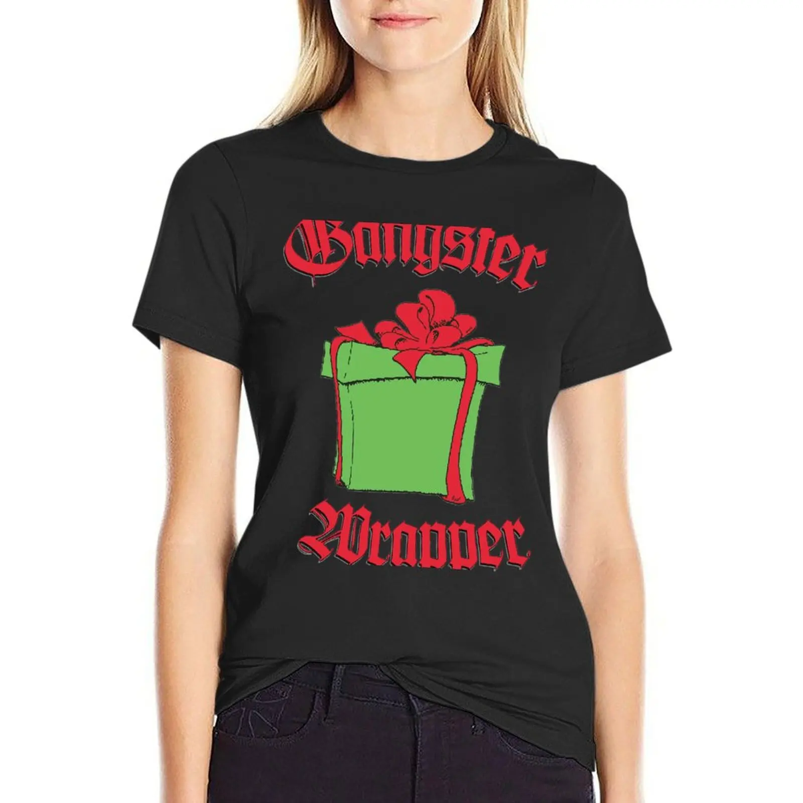 Gangster Wrapper T-Shirt animal print shirt for girls shirts graphic tees Women t-shirts