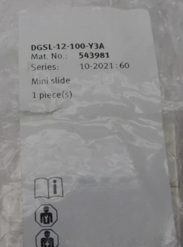 Brand New DGSL-12-100-Y3A 543981 Fast Transport