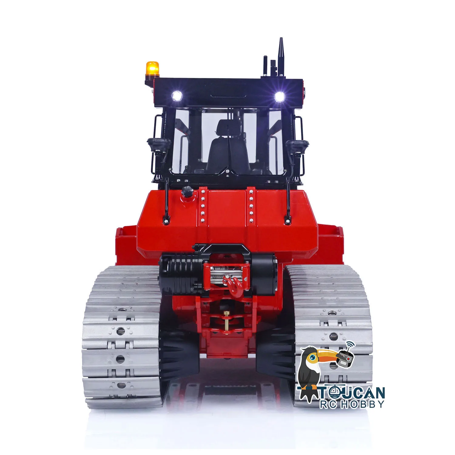 Lesu 850K 1/14 Rc Hydraulische Dozer Metalen Bulldozer Diy Geschilderd Geassembleerd Licht Geluidssysteem Engineering Vrachtwagens Voertuig Speelgoedmodel