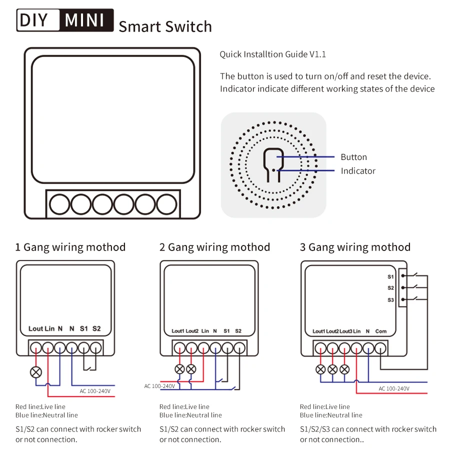 Tuya Smart ZigBee Switch Smart Life App Remote Module 100-240V 1/2/3CH ZigBee Relay Breaker Works with Alexa Google Assistant