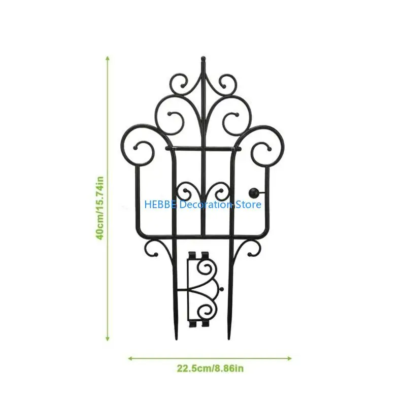 B0KC Plant Support Trellis, Plastic Plant Stake, Garden Plant Support for Flowers