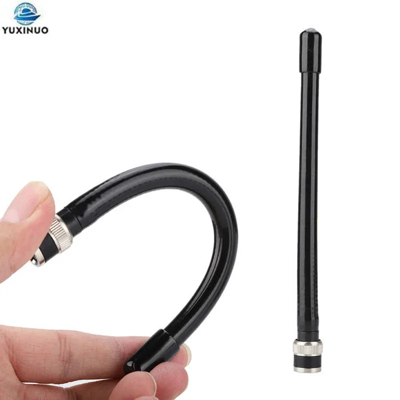 Antenna Flessibile Elicoidale BNC VHF 136-174MHz per Radio ICOM IC-V8 IC-V80 IC-V82 IC-V85 V80E VX200 VX500 Walkie Talkie