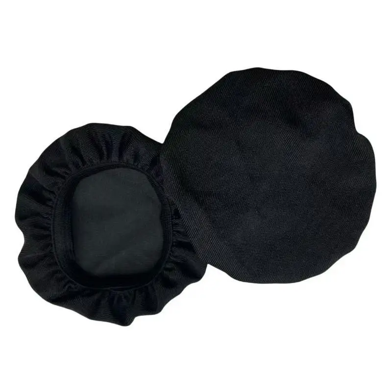 2Pcs Elastic Elastane Headphones Ear Covers Washable Stretchable Earcup Protectors For Over-Ear Headsets Earphones Sweat Pads