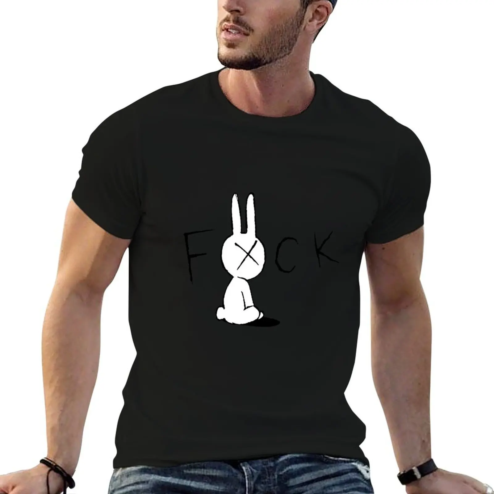 

Inio Asano Bunny T-Shirt man t shirt cotton cotton t shirts high quality T-Shirt