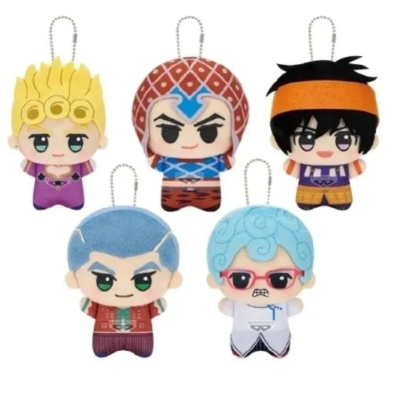 JoJo Bizarre Adventure Golden Wind Doll Keychain, Anime Collectible Bag Hanging Decor Gift For Fans In Stock Gifts Toys