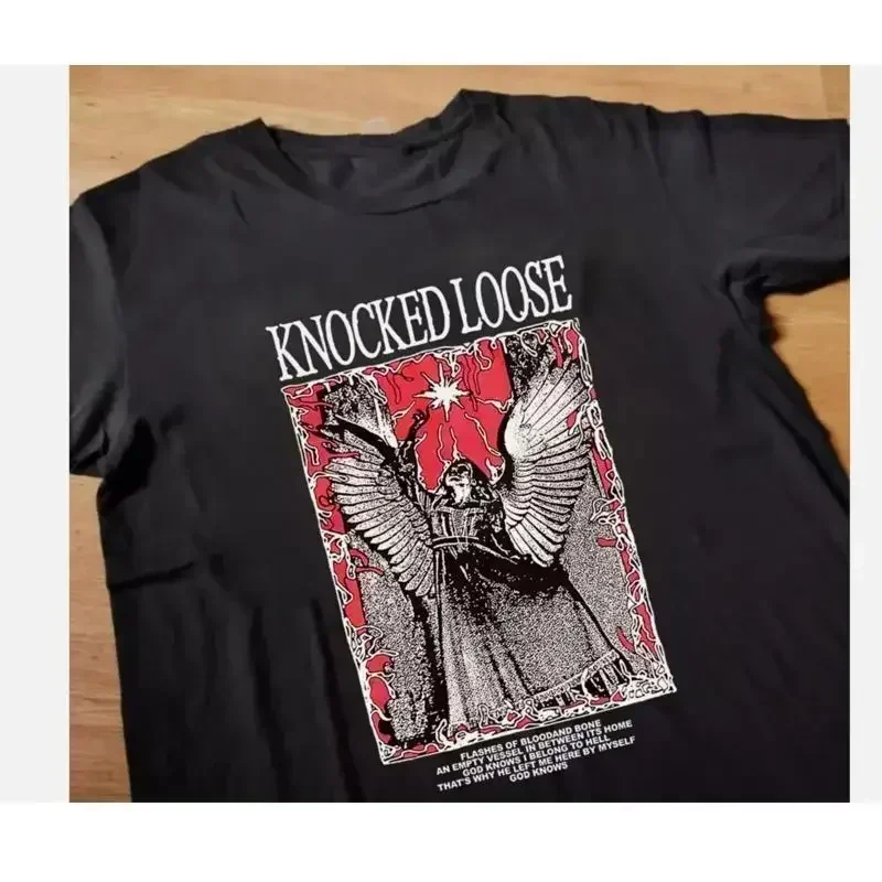 Band Knocked Loose Cotton Black Men Size S 5XL T Shirt