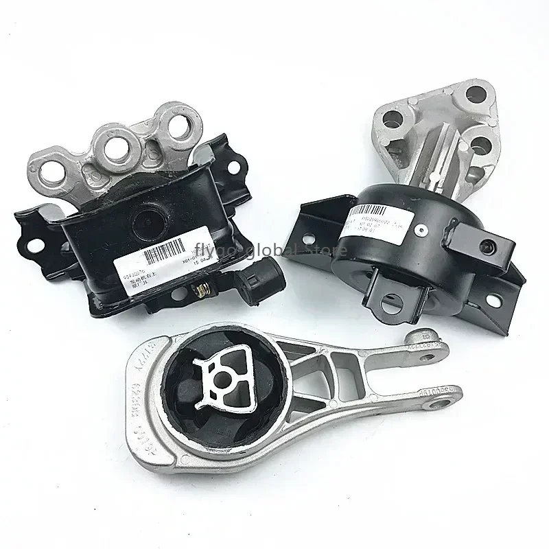 

3PC Applicable Chevrolet Aveo machine foot pad engine transmission rubber pad foot pad bracket pier cushion support rubber