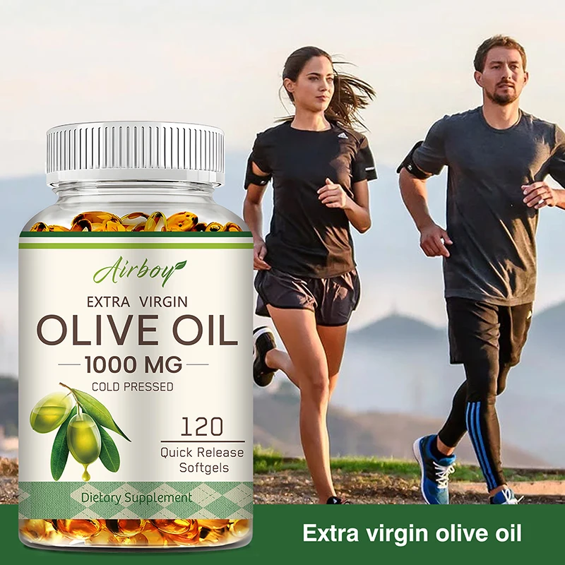 Olive Oil - Digestive Health, Supports Digestion, Skin, Hair, Respiratory, Immune and Brain Function