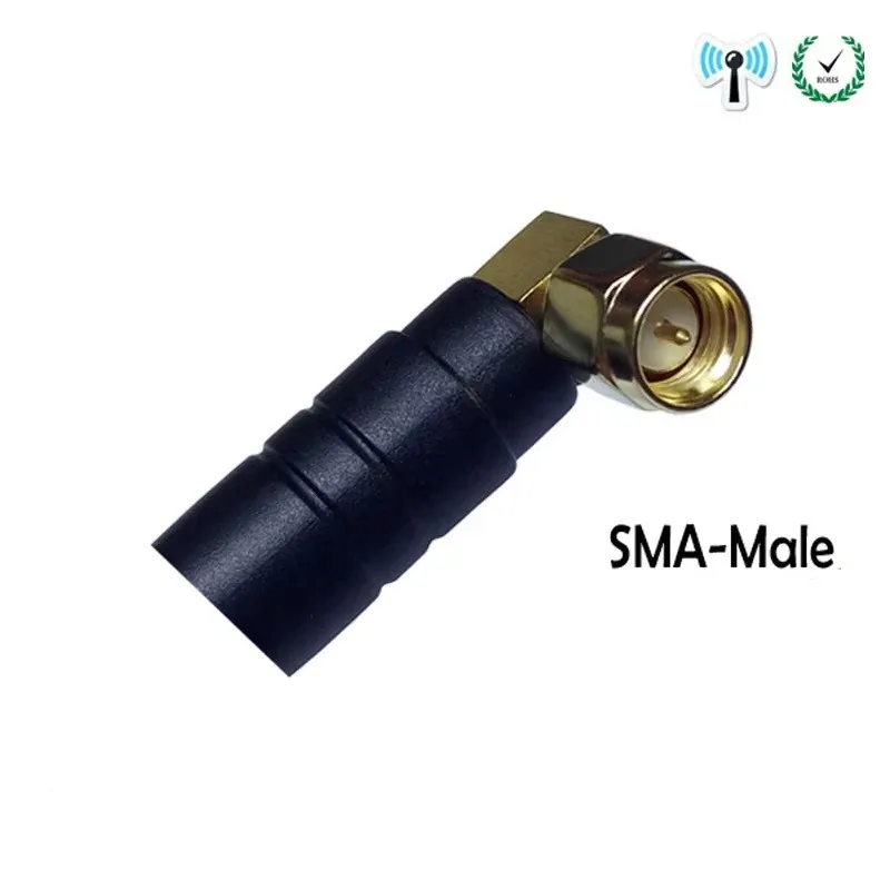 5 Stück 868MHz Antenne Verstärkung 3dbi SMA-Stecker Winkelanschluss GSM 915 MHz 868 Signalverstärker Antenne wasserdicht Lorawan AI Commutatore – Detail 4