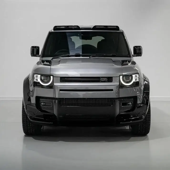 U Series Body Kit for 2020-2024 Defender 110 Upgrade 2025 Urban Style With Rear Wing Fog Lights Tire Cover 110 Pedal
