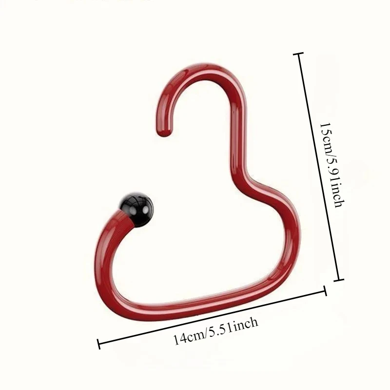 3PCS Haken Hause Dopamin Garderobe Haken Stanzen-freies Kleiderschrank Krawatte Gürtel Schal Haken Rack Multifunktionale Schlafzimmer Haken – Detail 6