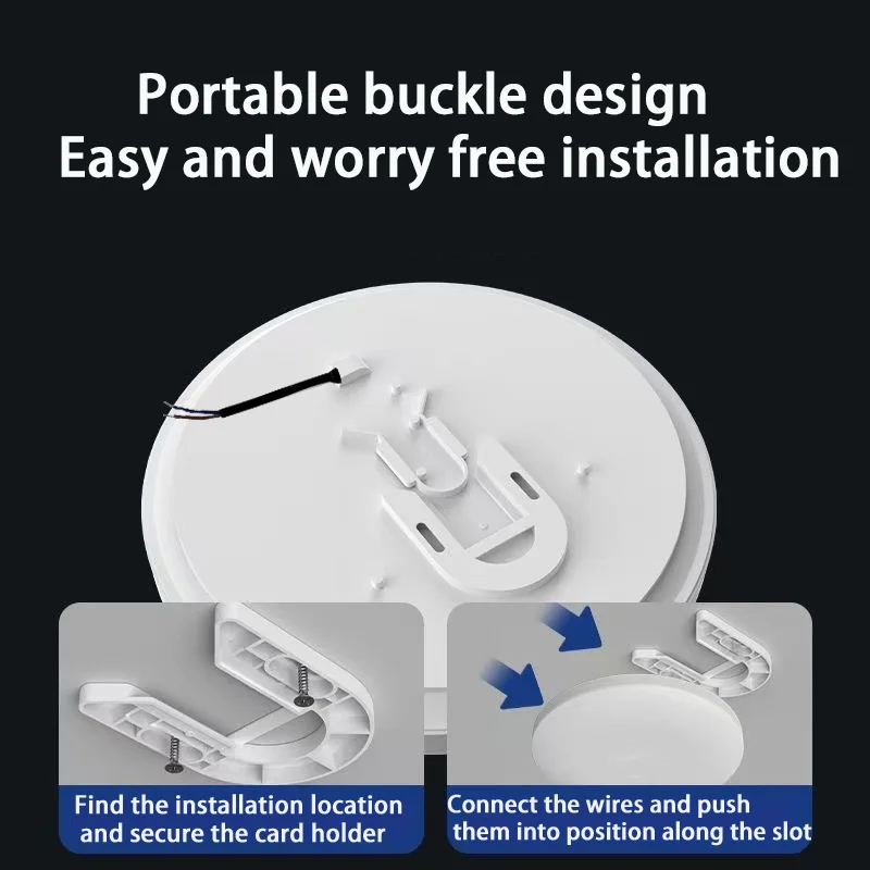 LED Ceiling Lights PIR Motion Sensor LED bulb Smart  Home Lighting Ceiling led lamp 12W 24W For Room Hallways Corridor 85-265VV