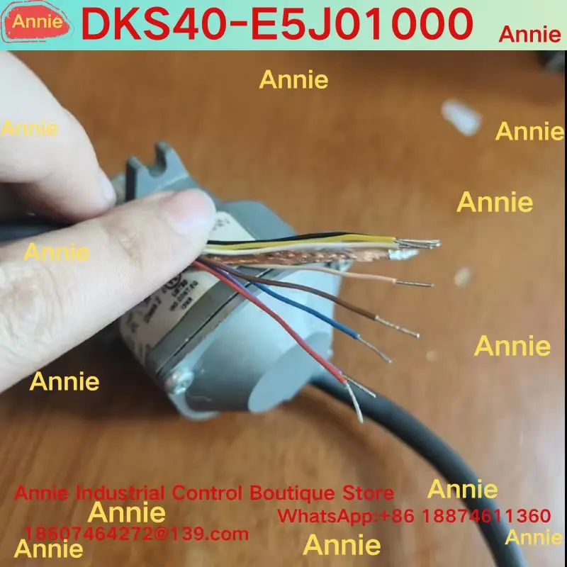 Second-hand test OK  DKS40-E5J01000 incremental encoder