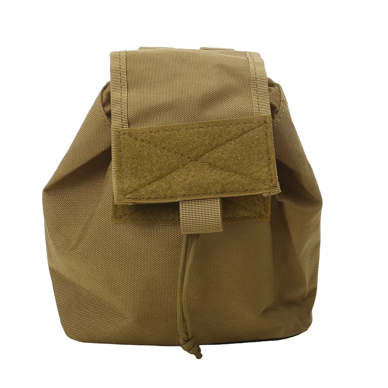 Man Folding Recycling Pouch Multifunctional Molle Magazine Dump Pouch Male Outdoor Utility Waist Bag Gear Hunting Bags