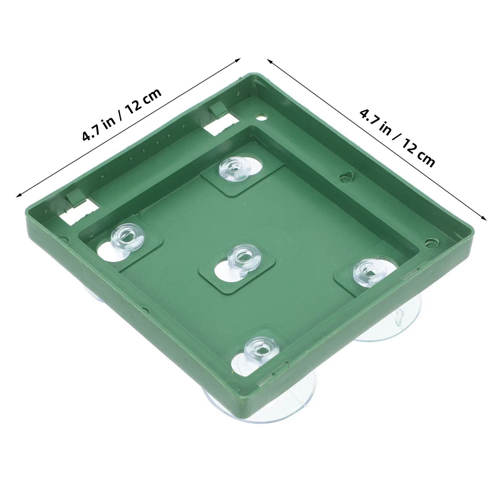 10Pcs Floral Foam Tray Suction Cup Flower Mud Holder Wedding Car Decoration Flower Centerpiece Holder Floral Arrangement Base