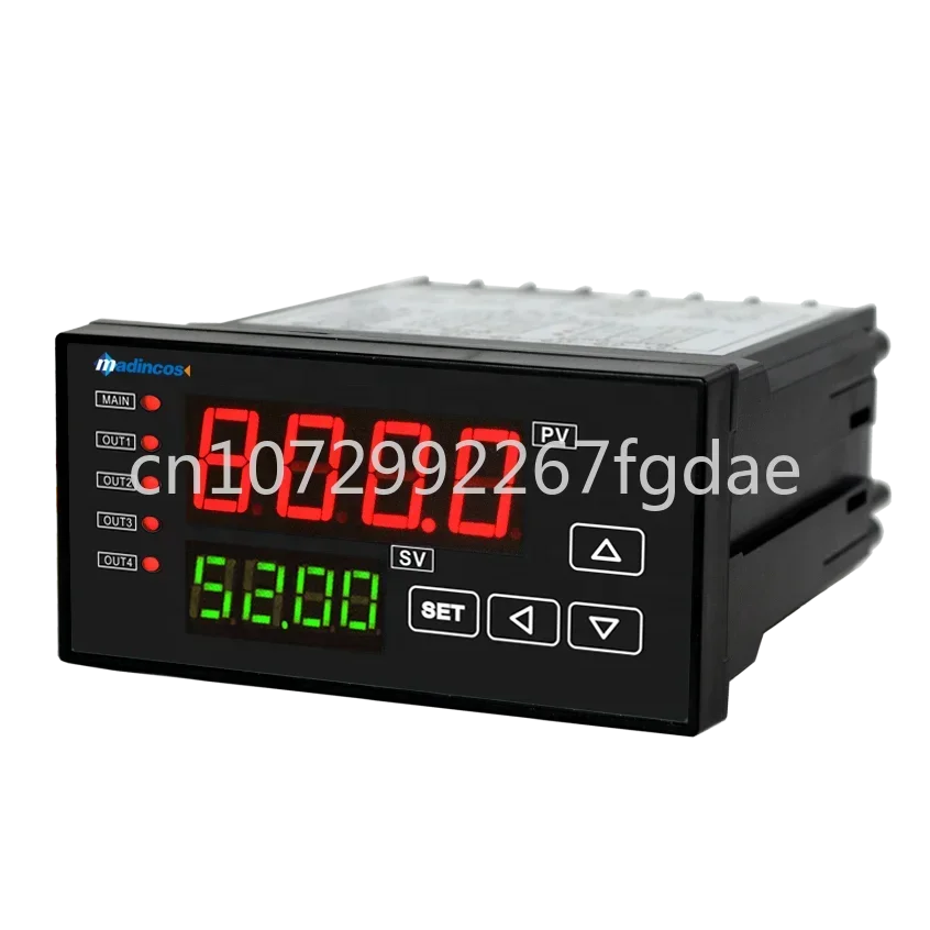 MPD510Q:0.2% 7 Segment 4 LED 0-30Khz Pulse Input Line Speed/motor Engine Tachometer Digital Tachometer, with RS485,4-20mA, Relay