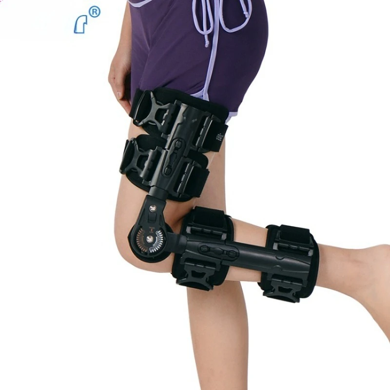 

Knee brace Adjustable medical adult knee postoperative fixation brace Knee hyperextension brace