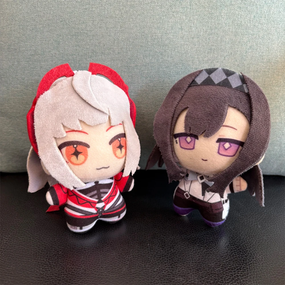 Hot New Funny Anime Game Arknights Wisadel Priestess Plush Toy Keychain Pendant Character Figure Keys Chain Cartoon Plushie Doll