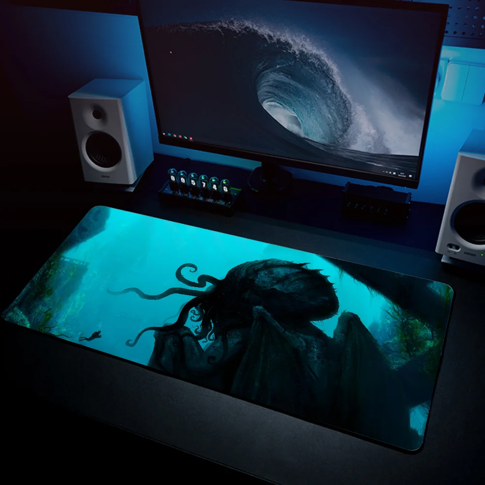 Sea C-Cthulhu  Mousepad Mouse Mat Desk Mat With Pad Gaming Accessories Prime Gaming XXL Keyboard Pad