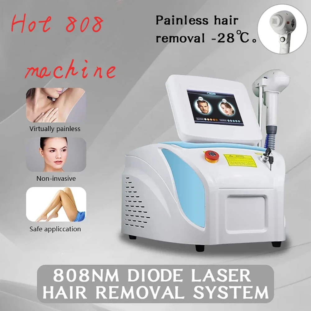 

2023 3000W Newest Portable 808nm Diode Laser Machine For Hair Removal & Skin Rejuvenation/Chassis 808nm Hair Removal Machine