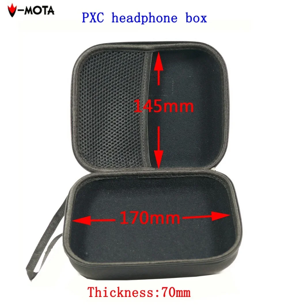 V-MOTA PXC headset Carry case box For Urbanears Plattan ADV Wireless/Zinken/Plattan 2.0 and ATH-XS7 and Logitech H555 headphone