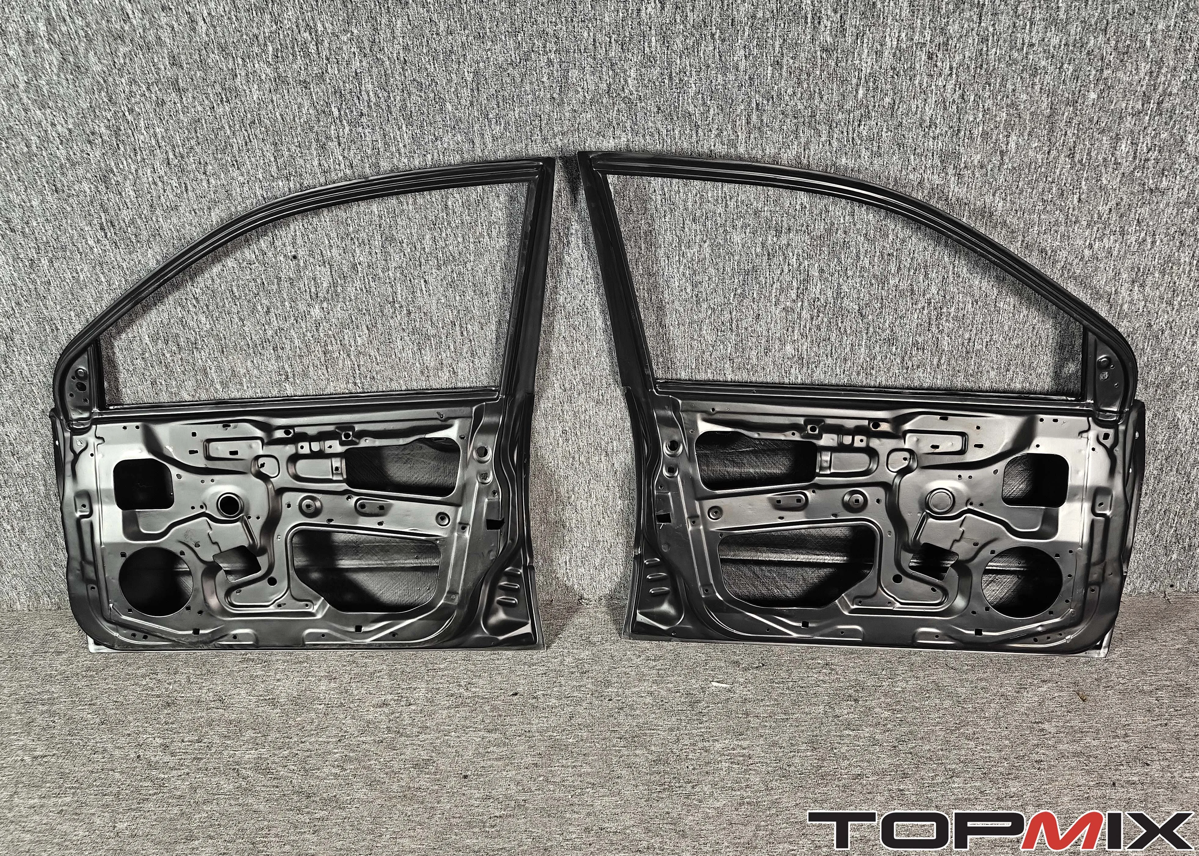 リアルカーボンファイバー車のドア三菱ランサーエボリューション 7/8/9 に適合