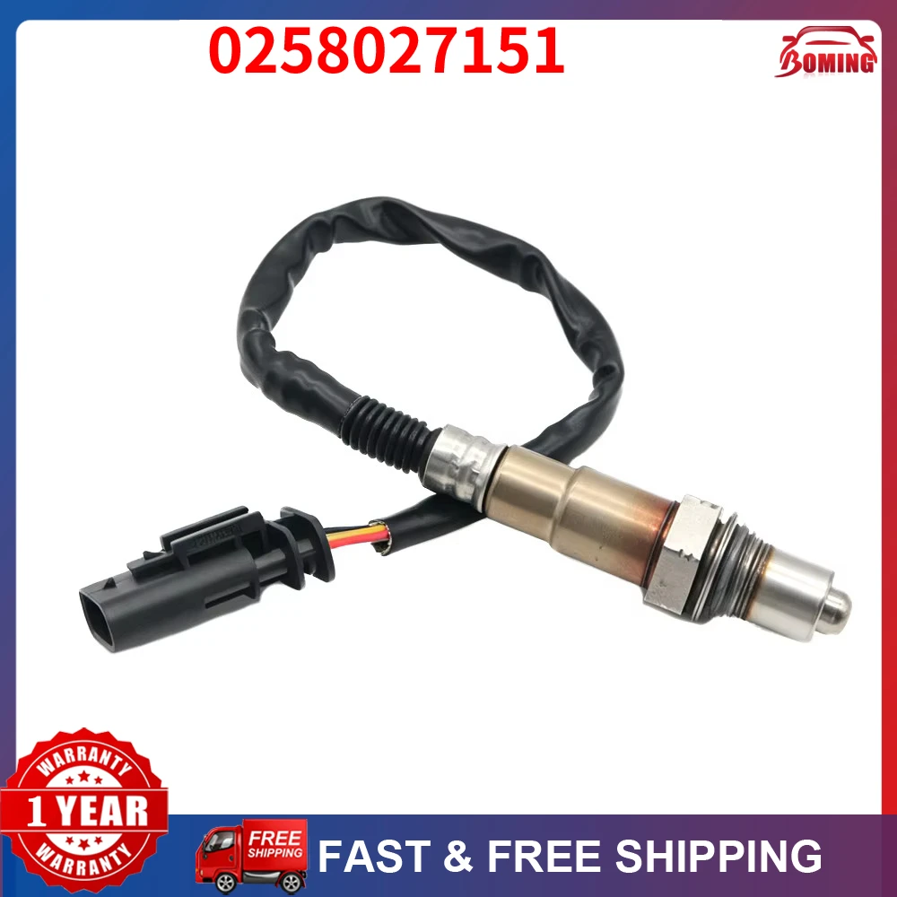 0258027151 For Citroen Berlingo C-Elysee C3 C4 Ds3 Ds4 DS7 Peugeot 208 308 PARTNER NEW Air Fuel Ratio Lambda O2 Oxygen Sensor