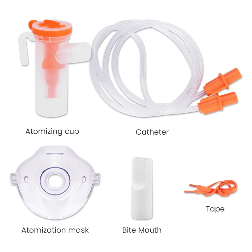 Children Adult Household Nebulizer Mask Inhaler Inhale Mask Inhaler Mask Atomizing Cup for Air Compressor Equipment Accessories