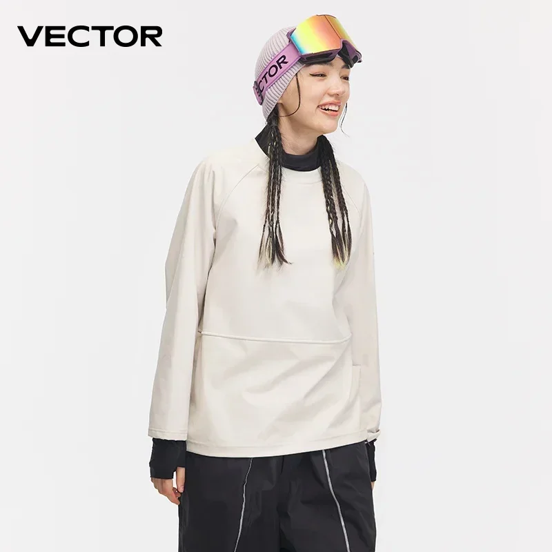 VECTOR Solid Color Men Hoodies Fleece Warm Woman Sweatshirt Fashion Streetwear Casual Loose Breathable Pullovers Brand Hoody