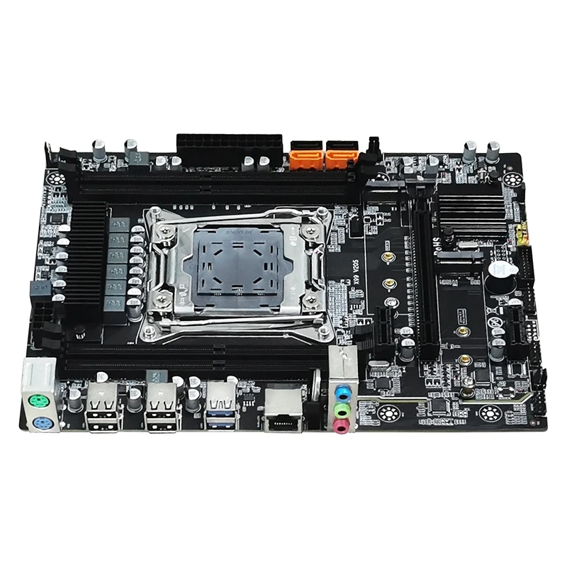 Imagem -05 - Placa-mãe do Computador com Cabo Sata e Cabo de Comutação Lga20113 Suporte Ddr4 4x32g para 5820k 5960k E52678 v3 Cpu X99