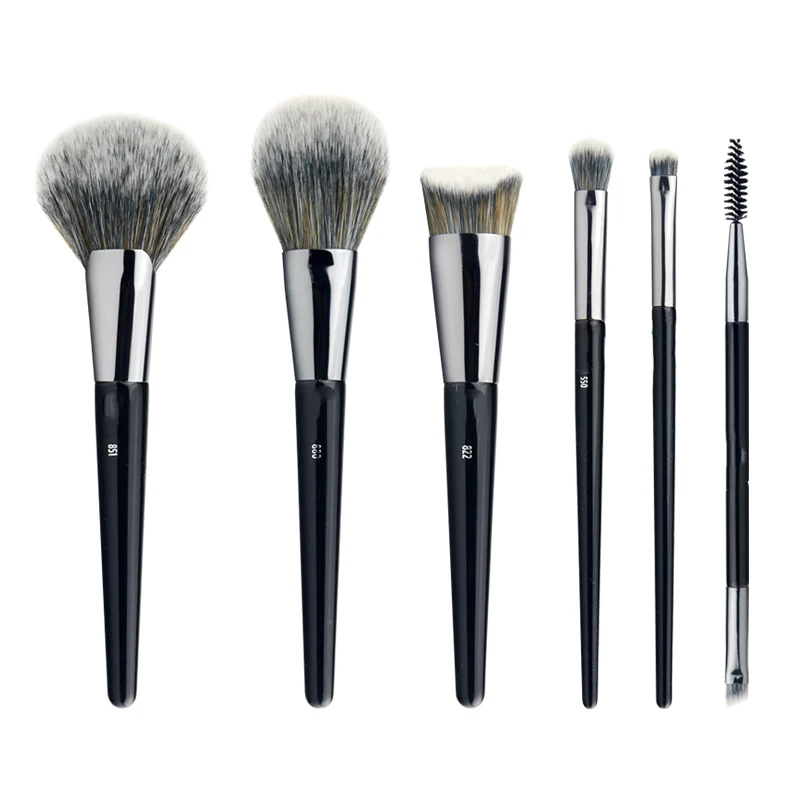 Pinceaux de maquillage professionnels pour le visage, outil de beauté cosmétique, fond de teint, contour, correcteur, brosse pour les yeux, haute qualité, 1 pièce