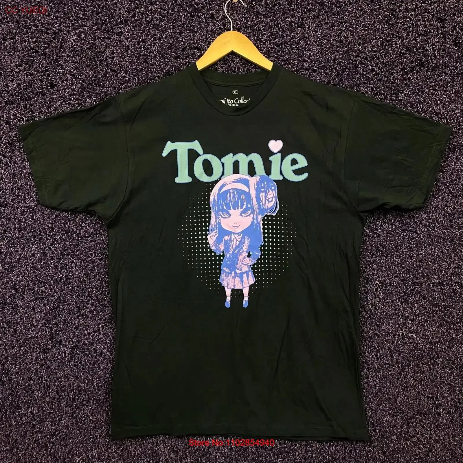 Junji ito Tomie Chibi футболка размер очень большой винтажный стираный homme унисекс повседневная универсальная дизайнерская одежда растянутая Junji ito Tomie Chibi футболка размер очень большой винтажный стираный homme унисекс повседневная универсальная дизайнерская одежда растянутая
