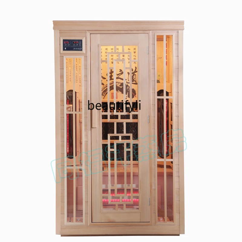 Sauna room sweat steamer dry steamer tourmaline sweat steamer single double light wave bath room