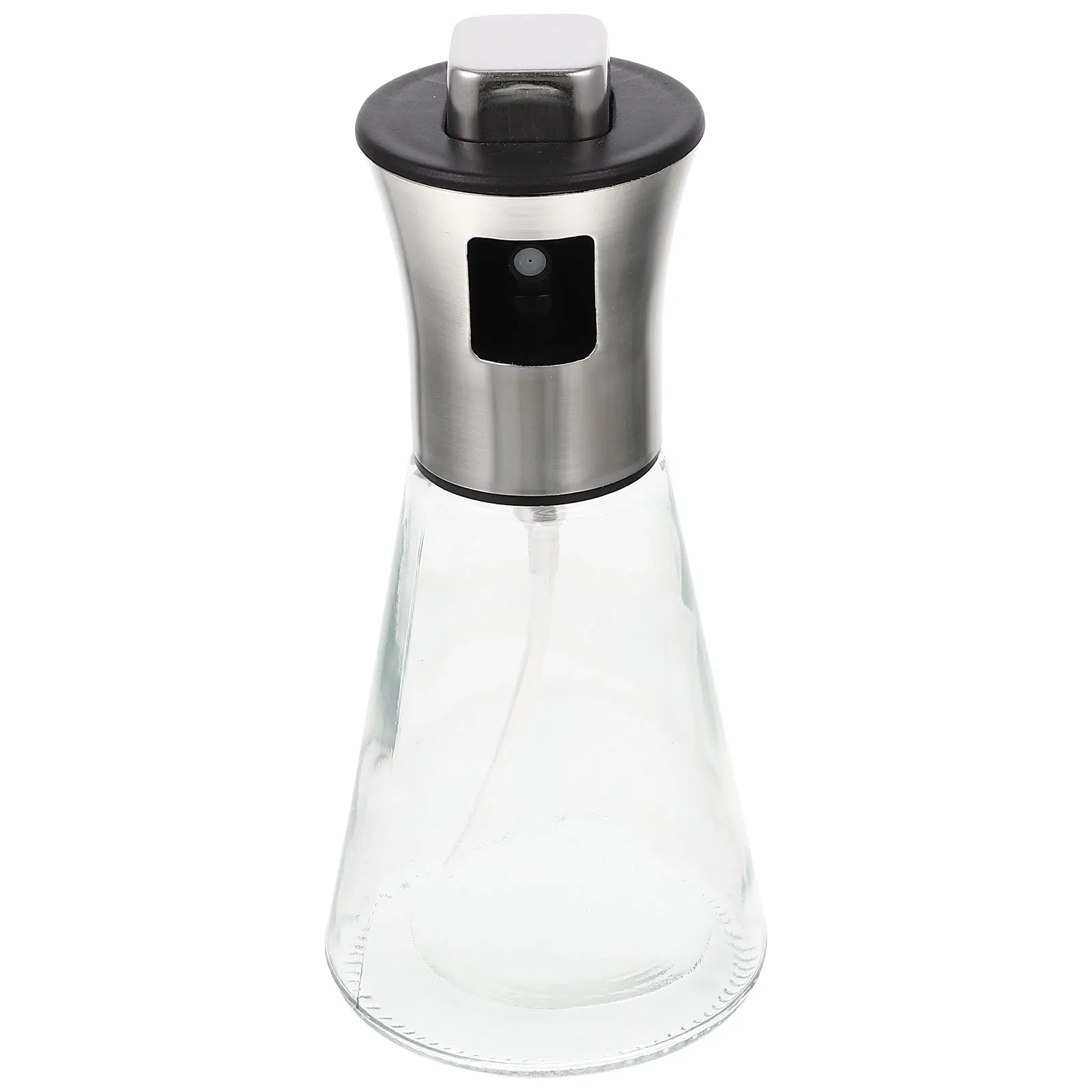 

Stainless Steel Oil Spray Bottle High-Class Glass Mist Sprayer Kitchen Oil Dispenser for Cooking Baking Roasting Grilling