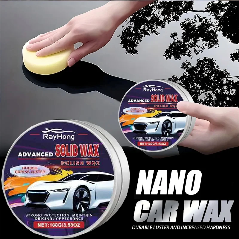 Cera de Pulido Nano Cerámica para Reparación de Arañazos en Pintura de Automóviles, Revestimiento Cristalizado Hidrofóbico, Líquido de Pulido para Automóviles