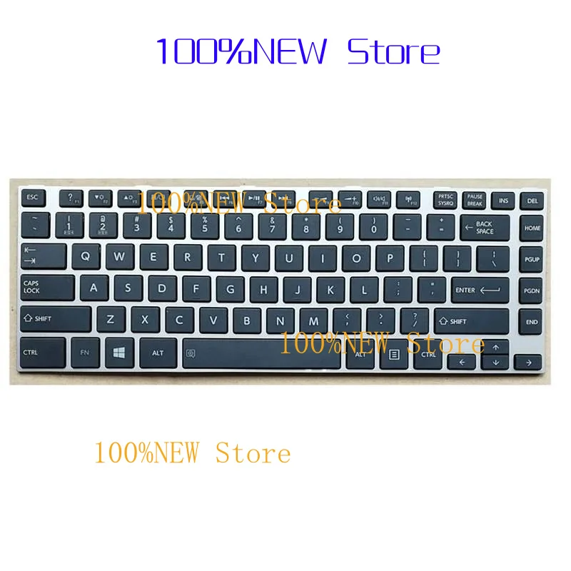 H nuevo para teclado retroiluminado Satellite E45T-A4100 E45T-A4200 E45T-A4300 EE. UU.