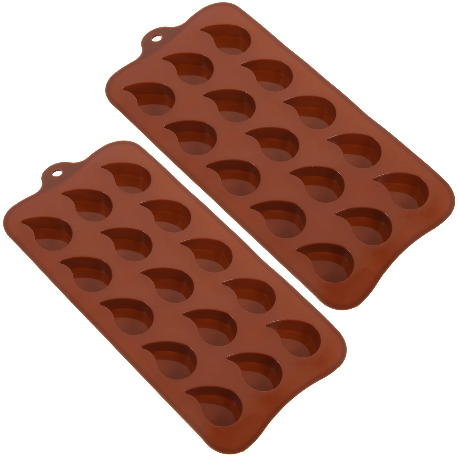 

2 PCS Suite Baking Mold Cookies Supplies Granola Bar Number Molds for Chocolate