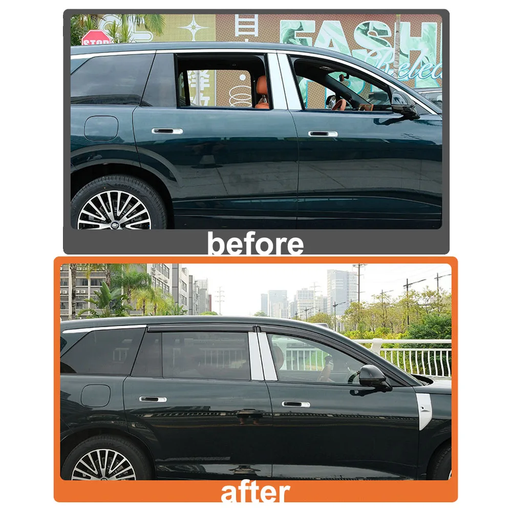 Dedicated Car Window Rain And Light Barrier For BYD Great Tang Da Tang Car Modification Accessories Sunshade And Rain Blocking