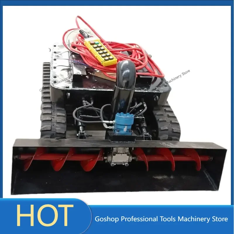 Underwater operation pipeline crawler dredging , fully automatic culvert sludge cleaning machine, dredging crawler