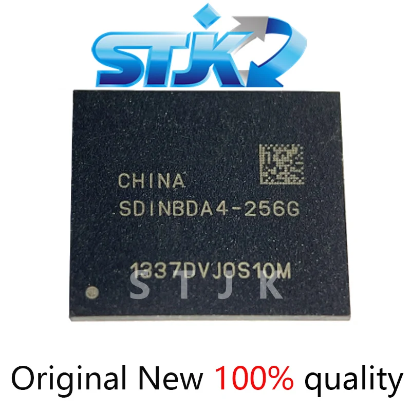 

SDINBDA4-256G Version 5.1 256GB EMMC 153FBGA Hard disk Memory chip