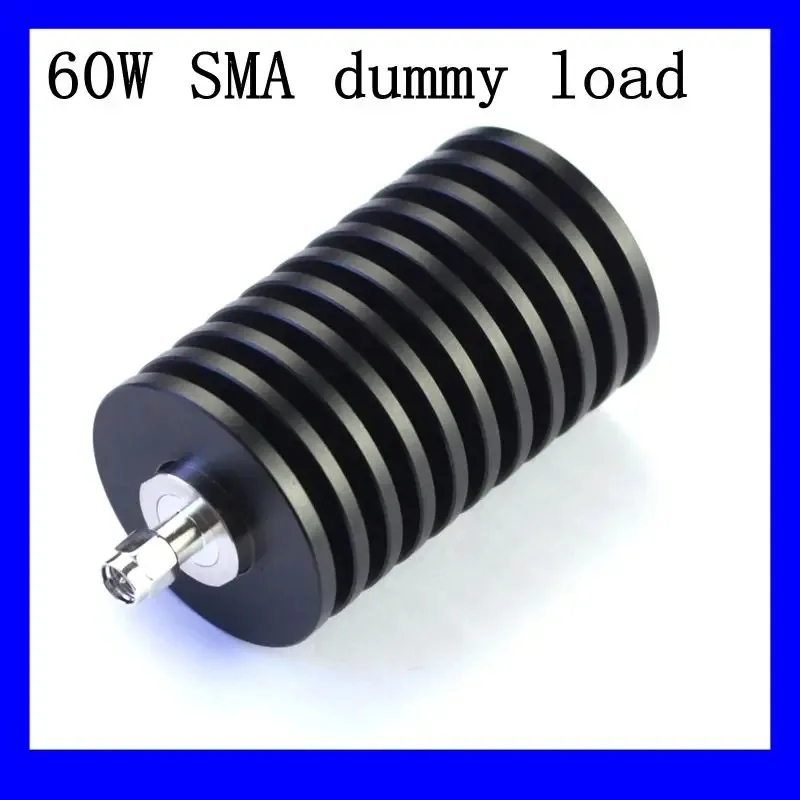 60W SMA Type Male RF Coaxial Dummy Load 50Ω DC To 3/4/6GHz RF Terminator for Radio Test Equipment FPV Drone The Parts