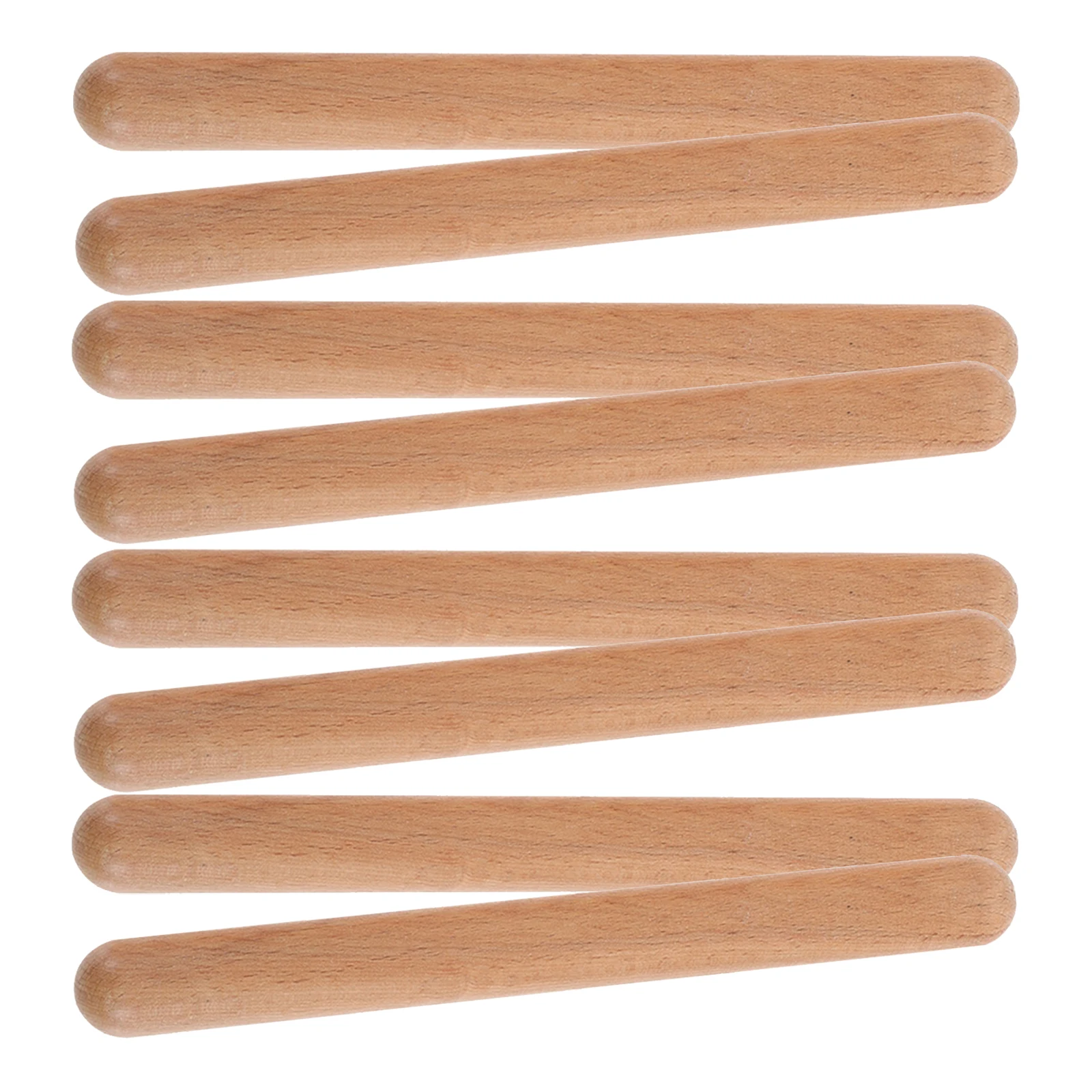 

12Pcs Portable Rhythm Sticks Wooden Percussion Instrument for Kids Musical Sense Training Classroom Group Activities Educational