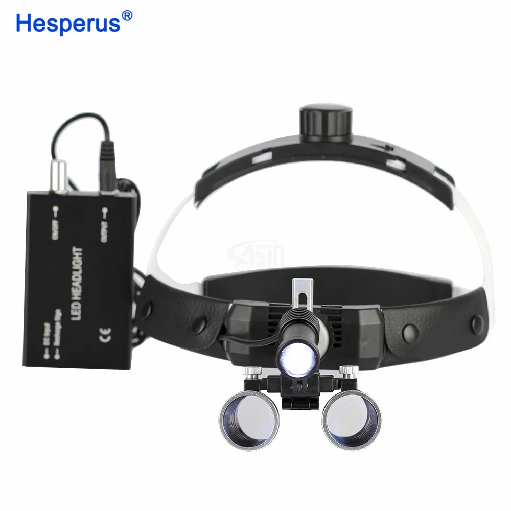 

Den tal Loupes with LED Headlight /Surgical Medical Magnifying Glasses