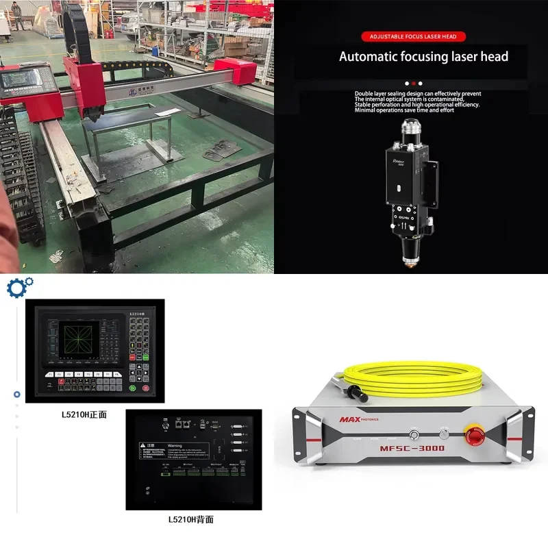 [2026] Mini CNC Raytools 1500W Fiber Cutting Machine New Condition 20mm Metal Cutting Servo Motor Supports PLT Sheet Metal